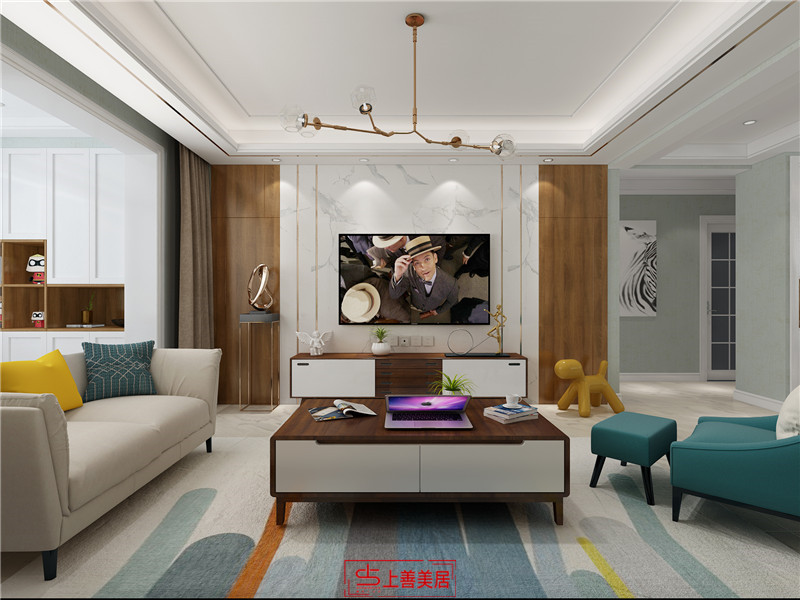 榮盛城/135㎡/現(xiàn)代簡(jiǎn)約