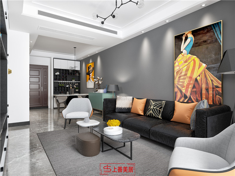 融創(chuàng)中心/9號(hào)地107㎡/簡(jiǎn)約風(fēng)格