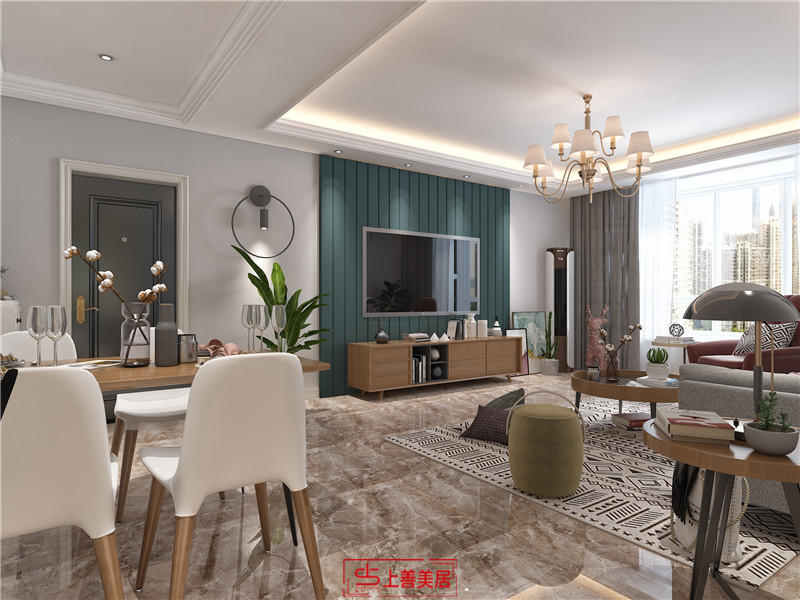 富達(dá)山莊/108㎡/簡(jiǎn)約