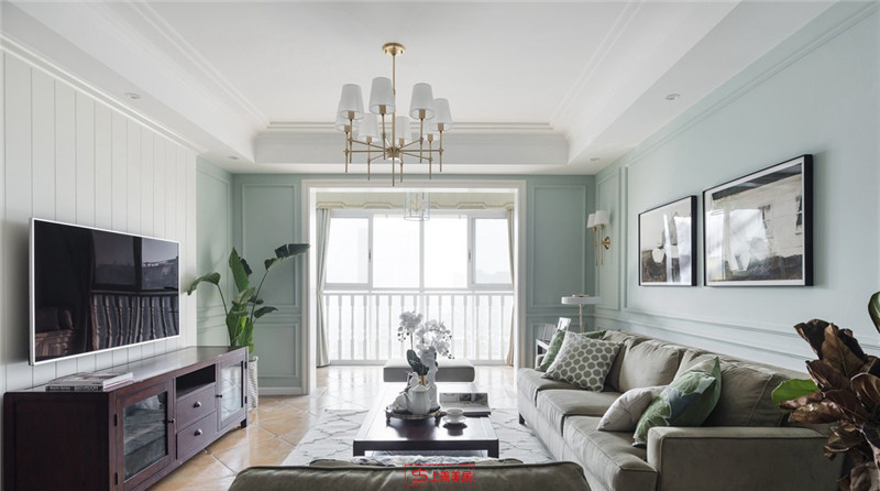 天璽名著/132㎡/清新美式