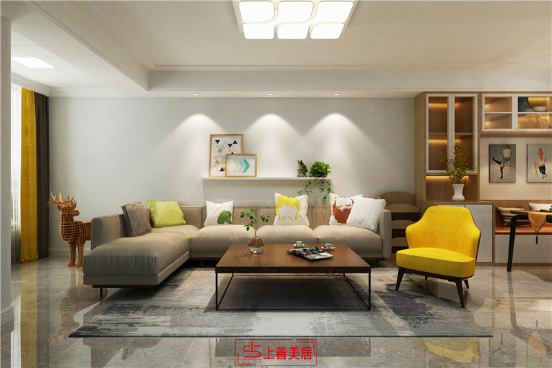 瑞城/90㎡/現(xiàn)代簡約