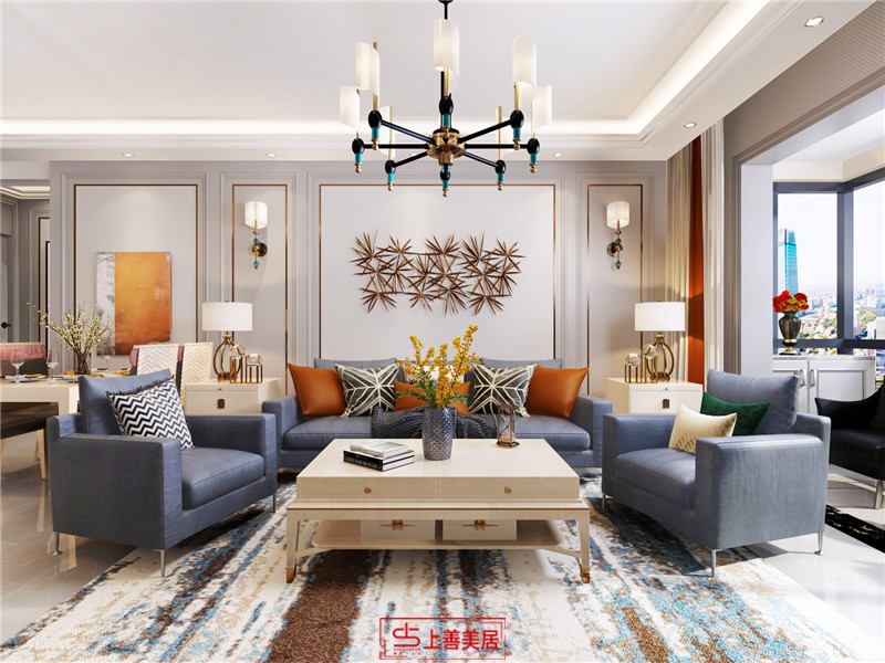 中基禮域/140㎡/美式