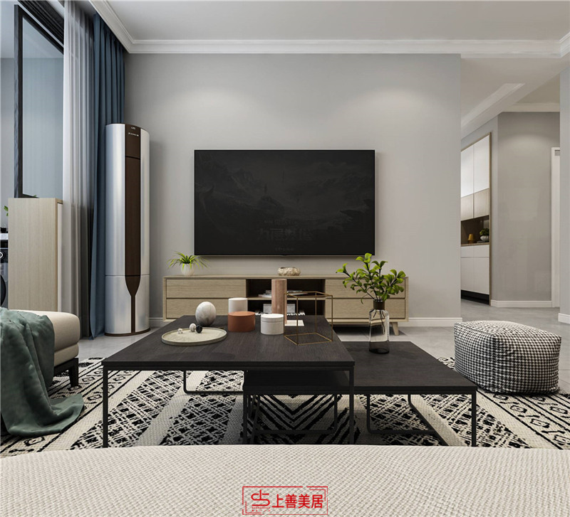 保利花園/110㎡/北歐