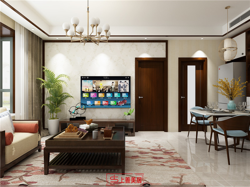 榮盛城/110㎡/新中式