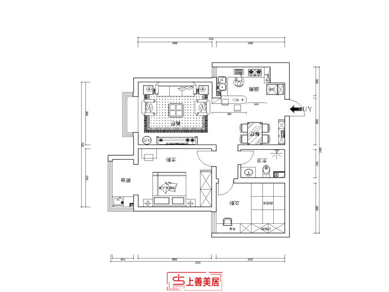 翰林頤園/90㎡/現(xiàn)代