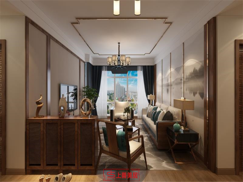 都市陽(yáng)光/90㎡/新中式