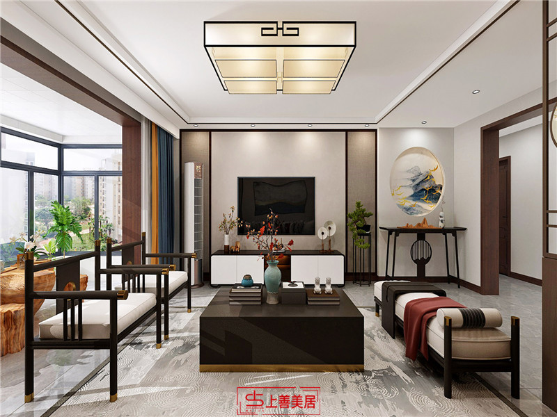 泊愛藍(lán)島/130㎡/中式