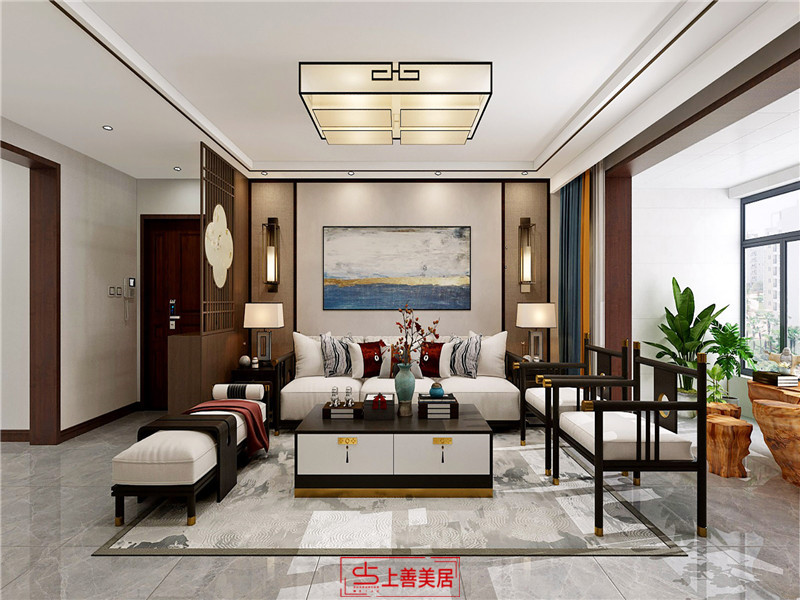 泊愛藍(lán)島/130㎡/中式