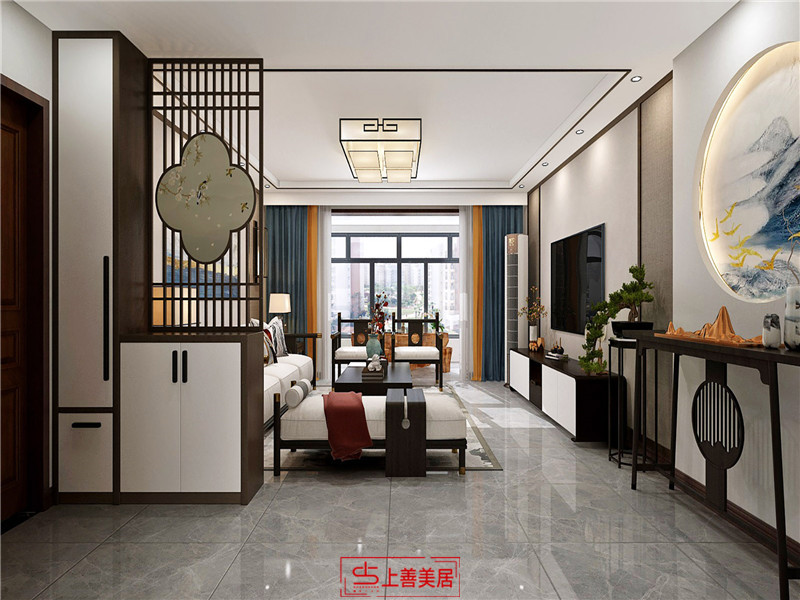 泊愛藍(lán)島/130㎡/中式