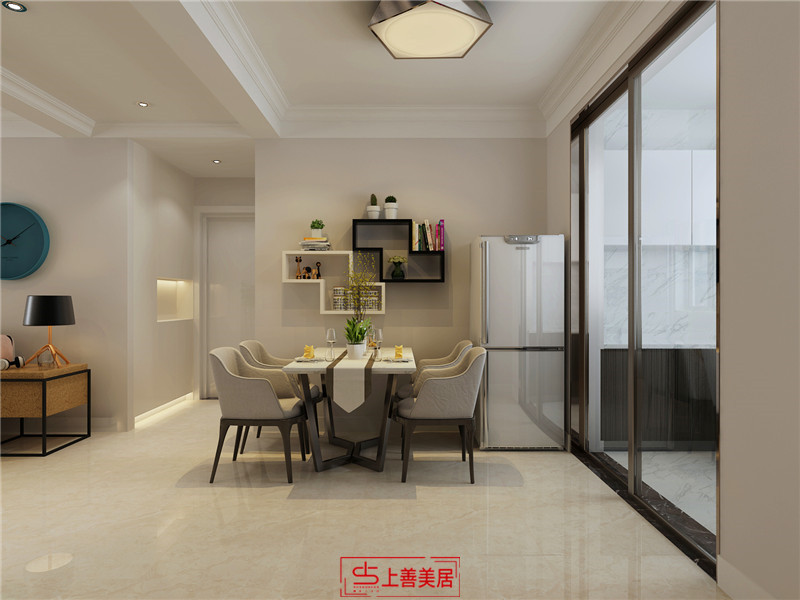 榮盛城130平現(xiàn)代風(fēng)格裝修效果圖