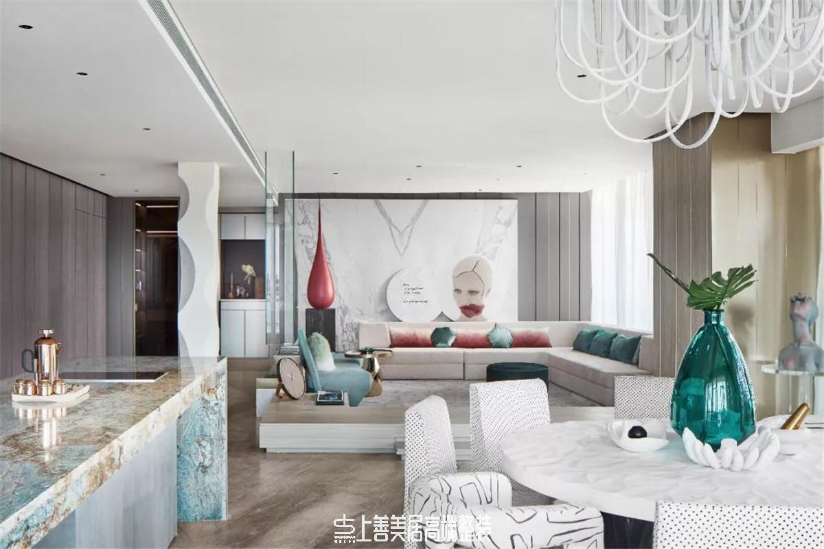 萬(wàn)科大都會(huì)270平現(xiàn)代