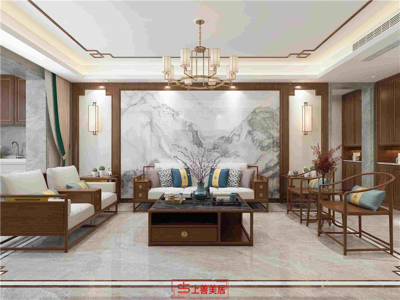 融創(chuàng)中心/214㎡/新中式