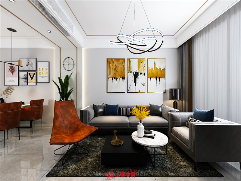 保利堂悅/現(xiàn)代簡(jiǎn)約/107㎡