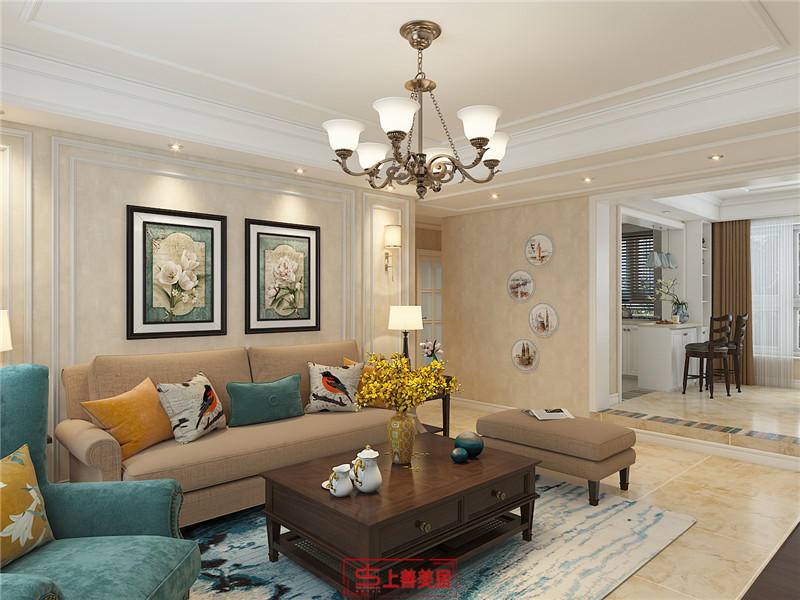 福美十號院/美式風(fēng)格/120㎡