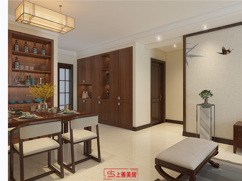 國赫天著/中式風(fēng)格/95㎡