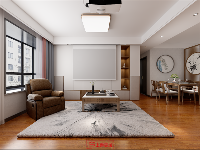 盛世天驕/109㎡/新中式風(fēng)格