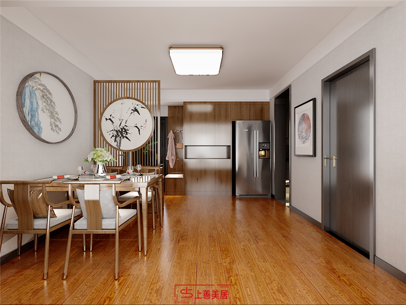 盛世天驕/109㎡/新中式風(fēng)格