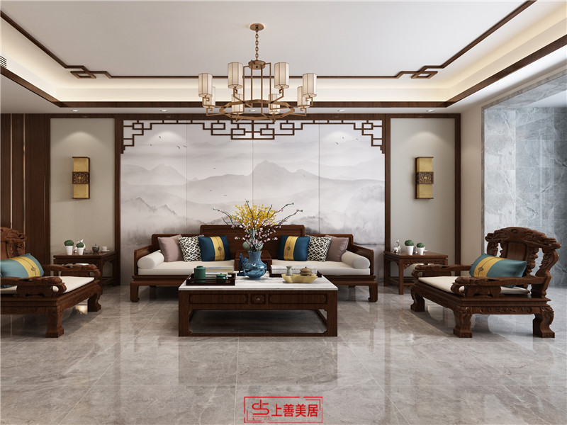 融創(chuàng)中心/新中式/210㎡