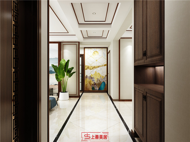 潤德天悅城/110平米/新中式