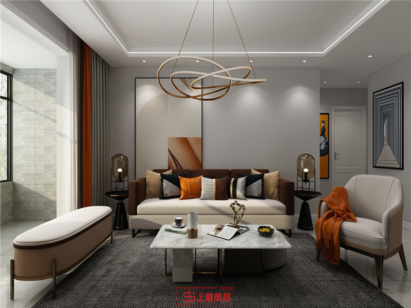 福美十號院/輕奢風(fēng)格/128㎡