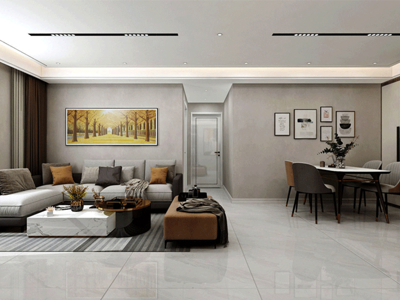 華濰公寓120平現(xiàn)代風(fēng)格 客廳