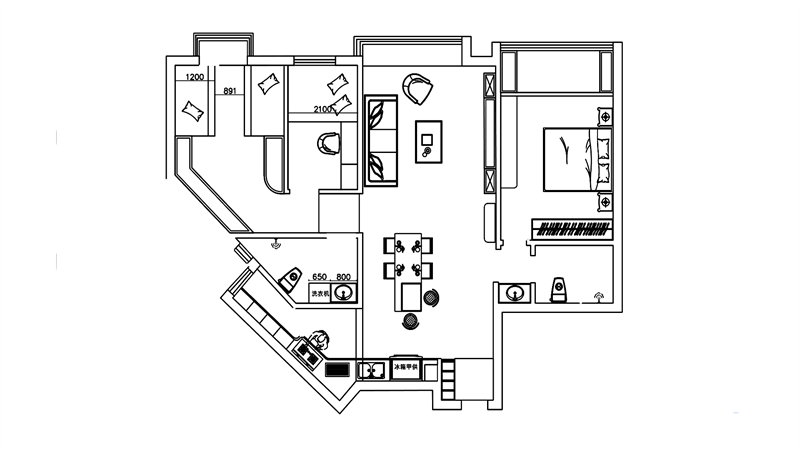 尚乘源/130㎡/現(xiàn)代簡約