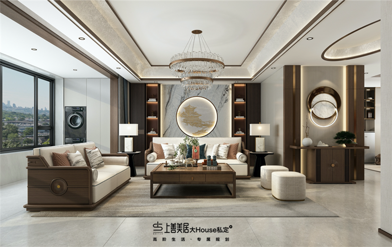 遠(yuǎn)洋晟庭/190㎡/新中式