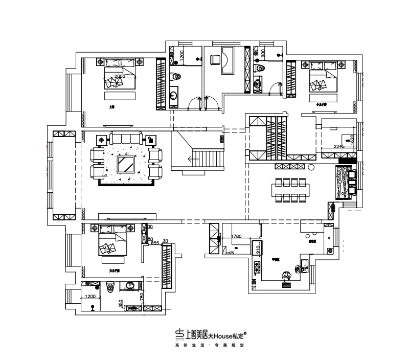 鉑宮后海/308㎡/港式
