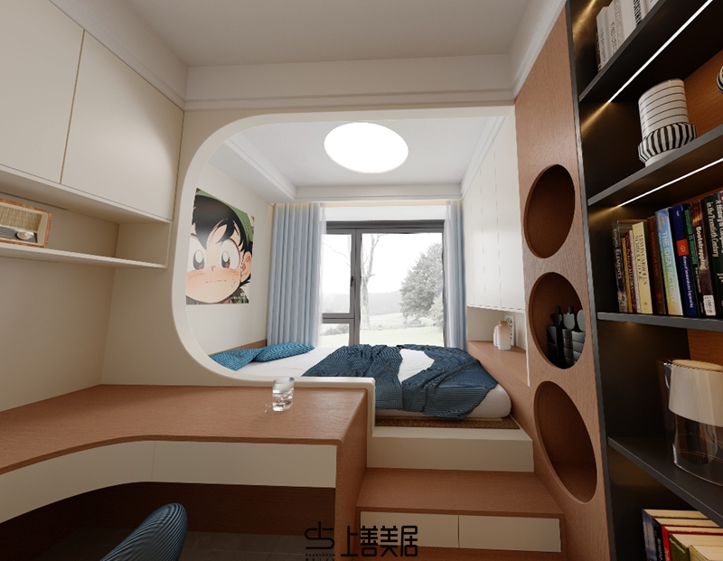 瑞凝府211㎡三室兩廳設計案例