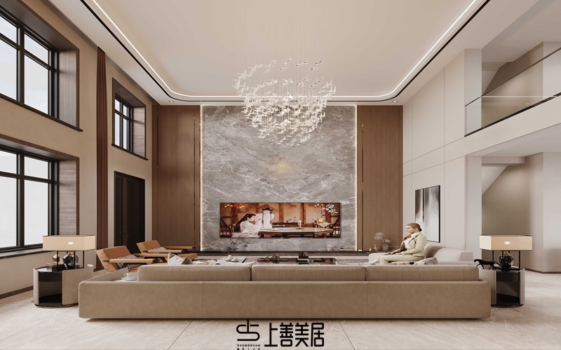 榮盛御府350平現(xiàn)代簡約風(fēng)格效果圖11