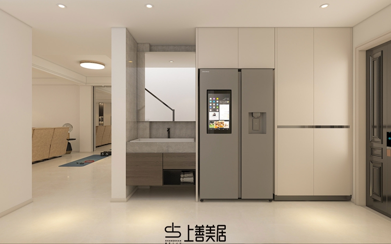 秀水名邸200平米新中式裝修案例