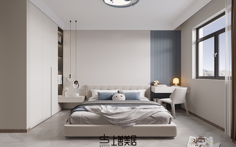 國(guó)仕山140㎡現(xiàn)代簡(jiǎn)約裝修效果圖