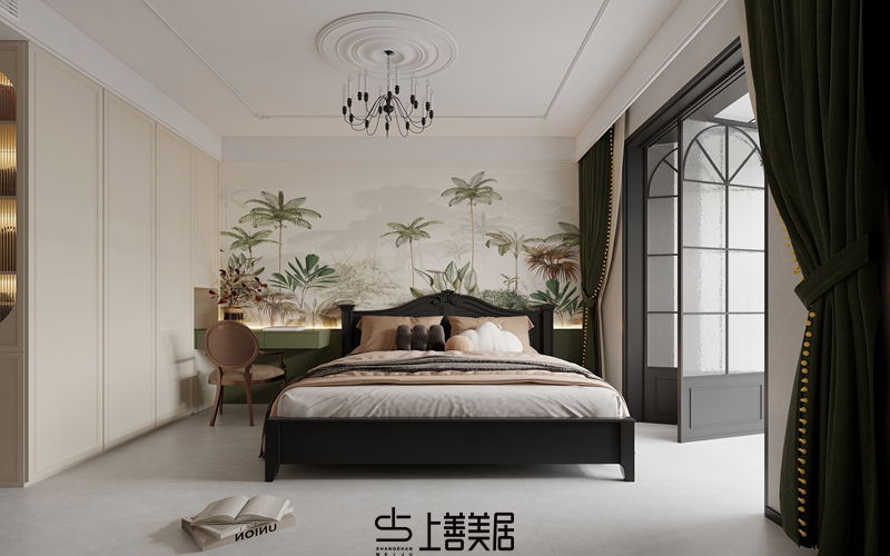 芯科苑128平美式風(fēng)格裝修案例