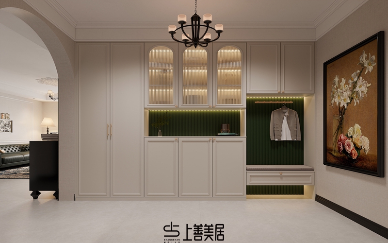 芯科苑128平美式裝修設(shè)計02