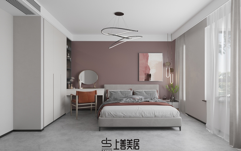 國(guó)瑞城140平現(xiàn)代簡(jiǎn)約風(fēng)格效果圖