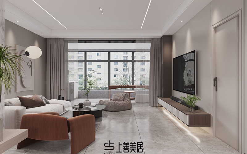 德賢華府160平簡(jiǎn)歐風(fēng)格效果圖