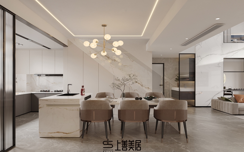 保定康城紫玉府140現(xiàn)代簡約風(fēng)格案例