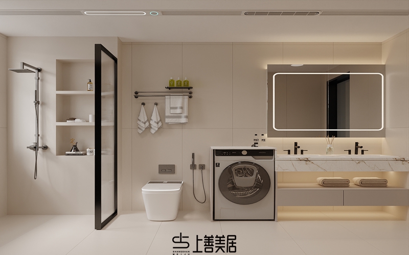 康城紫玉府140現(xiàn)代簡約風(fēng)格效果圖01