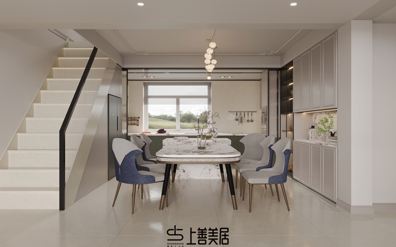 保定康城紫玉府140輕奢風(fēng)格效果圖05