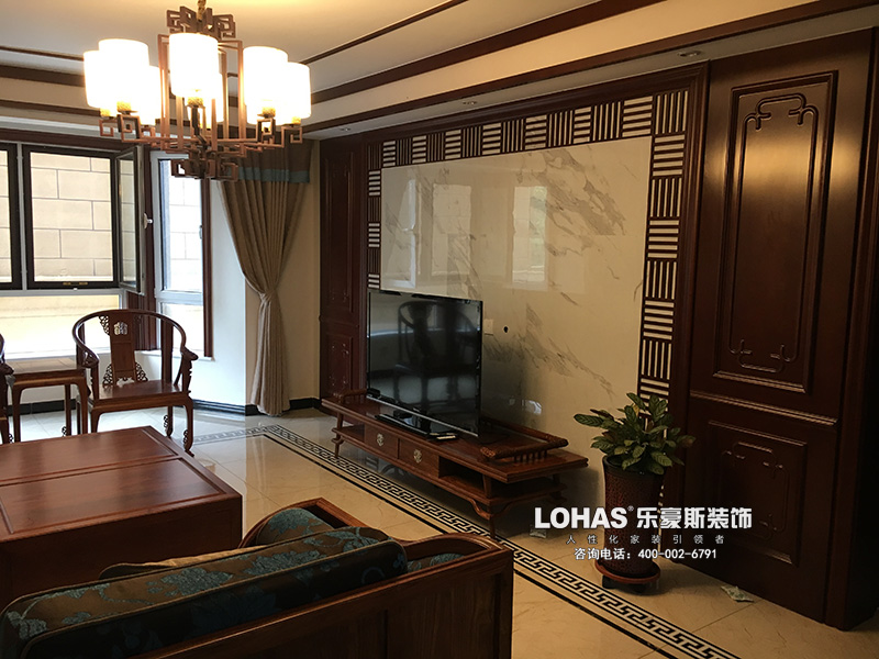 碧桂園171平米新中式實(shí)景拍攝