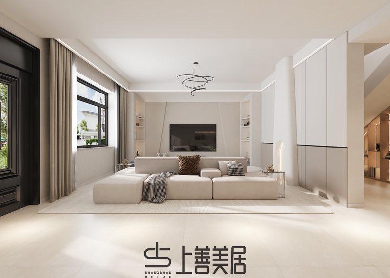 銅冶200㎡自建房現(xiàn)代風(fēng)格裝修設(shè)計