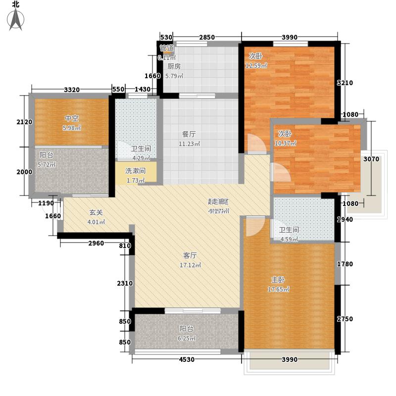 國(guó)源和天下3室0廳2衛(wèi)1廚164.00㎡戶(hù)型圖